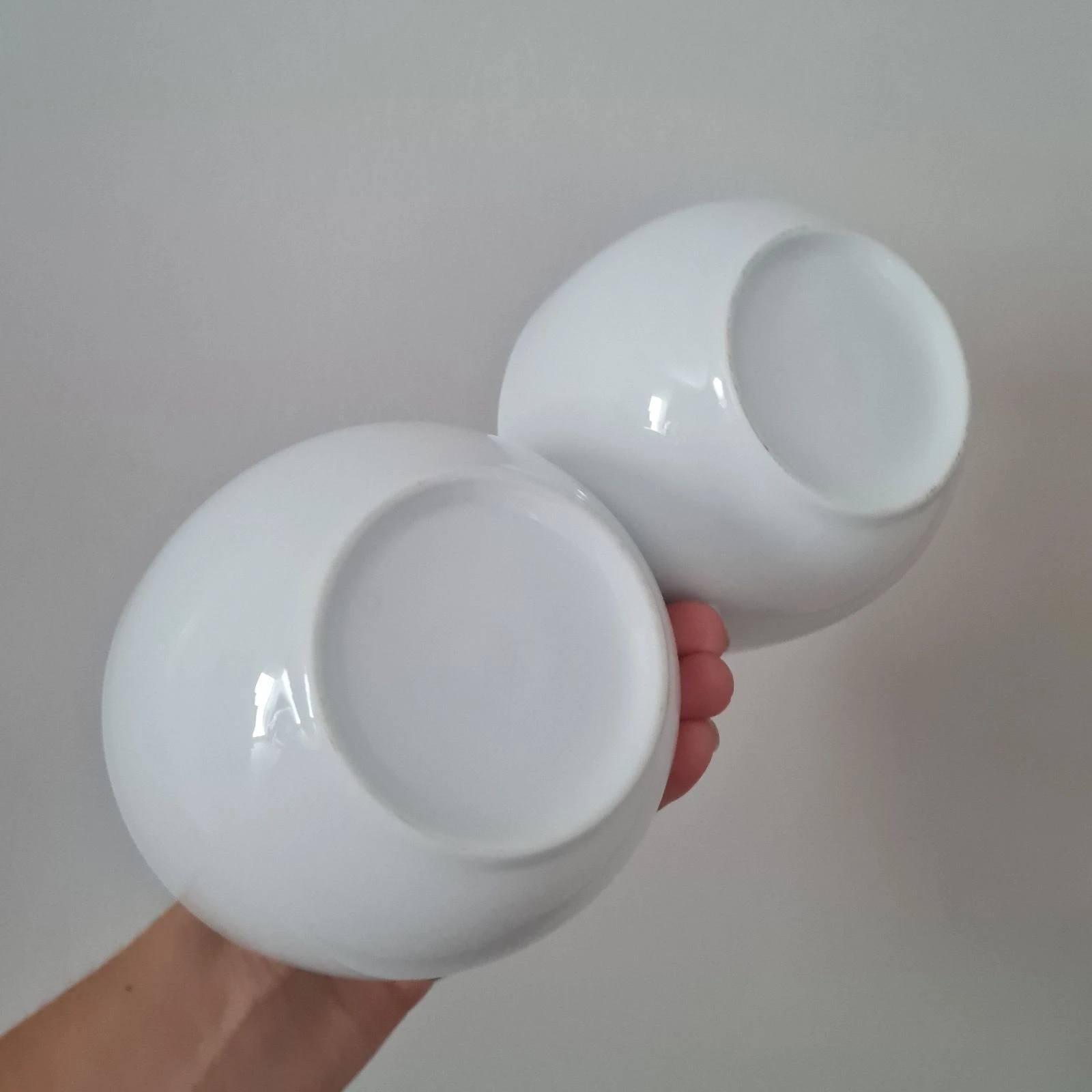 Two new white bowls – photo 3